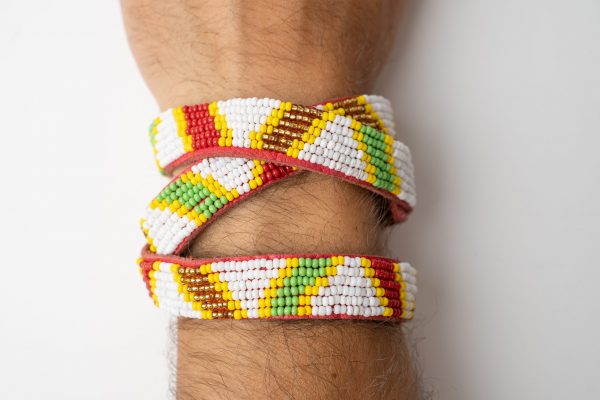 Brazalete masai largo NDONYO caballero - Imagen 2