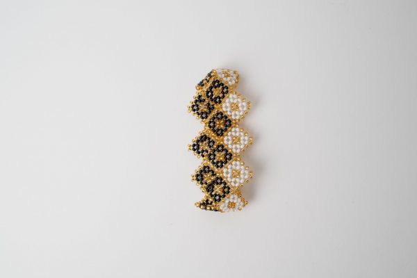 Pulsera Oliopa negro y blanca - Imagen 3