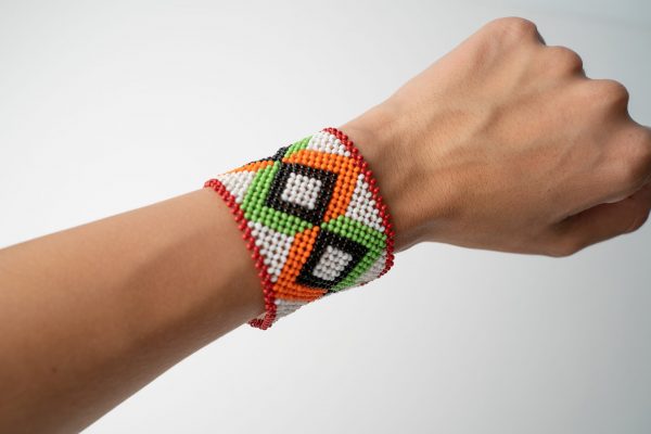 Pulsera OSERO rombo blanco