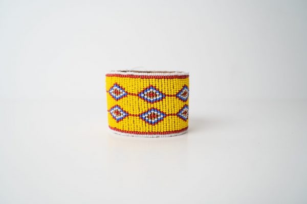 Brazalet Olkimatare Ancho amarillo