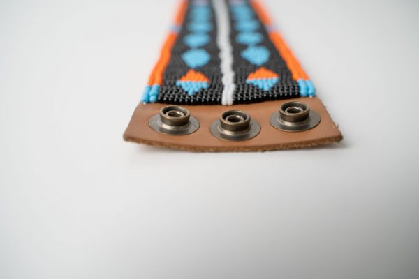 Brazalete Olkimatare Rombos azules - Imagen 2