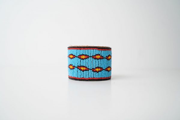 Brazalete Olkimatare Rombos rojos y amarillos