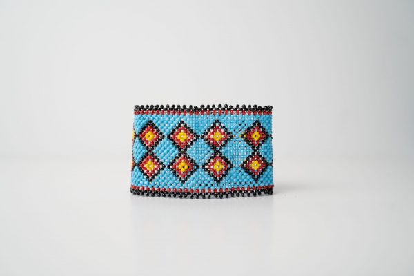 Pulsera OSERO Rombo rojo-amarillo - Imagen 2