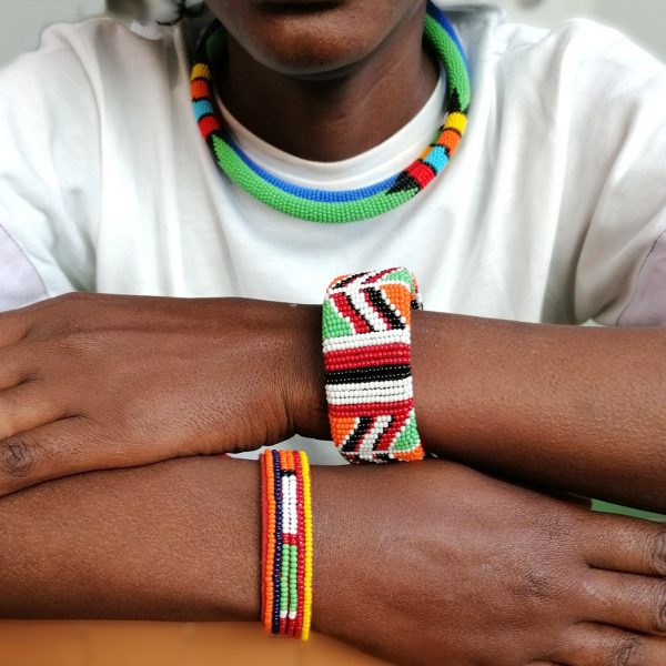 Pulsera masai Emarti ancha - Imagen 3